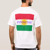 Kurdistan T-Shirt (Rückseite)