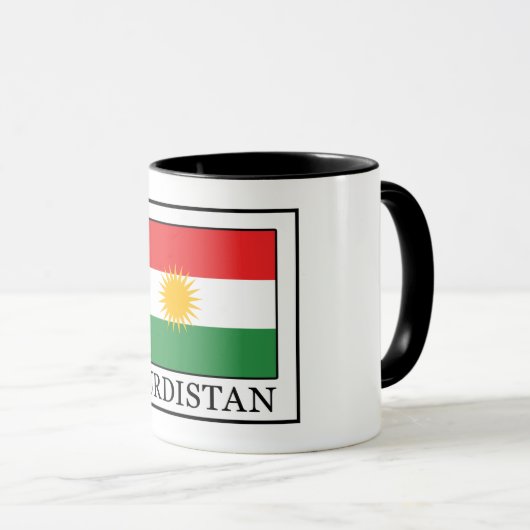 Kurdistan Tasse (VorderseiteRechts)
