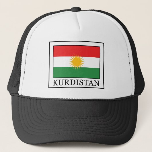Kurdistan Truckerkappe (Vorderseite)
