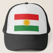 Kurdistan Truckerkappe (Vorderseite)