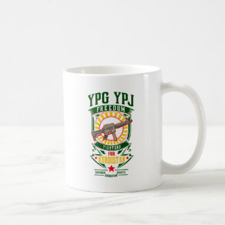 KURDISTAN - YPG - YPJ Freiheits-Krieger Kaffeetasse