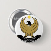 Kurdistanemblem Button (Vorne & Hinten)