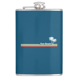 Kure Beach North Carolina Flachmann