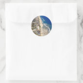 Kure Beach North Carolina Runder Aufkleber (Tasche)