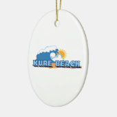 Kure Strand Keramik Ornament (Links)