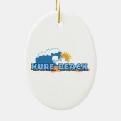 Kure Strand Keramik Ornament (Hinten)