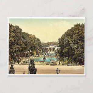 Kurhaus, Wiesbaden, Hessen-Nassau, Deutschland pra Postkarte