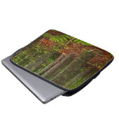 Kuri-Bäume| Neuseeland Laptopschutzhülle (Vorne Knopf)