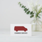 Kurier-Dienstleistungsunternehmen-Karten Visitenkarte (Stehend Vorderseite)