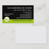 Kurier-und Botendienste Visitenkarte (Vorne/Hinten)