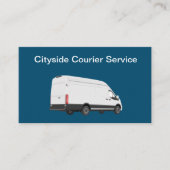 Kurierservice Zwei Seiten Visitenkarten Visitenkarte (Vorderseite)