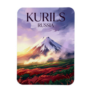 Kurilen-Nationalpark Russland Magnet