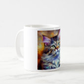 Kurilian Bobtail Cat Kaffeetasse (Vorderseite Links)