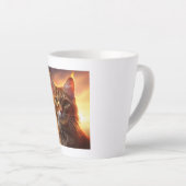 Kurilian Bobtail Cat Milchtasse (Rechte Ecke)