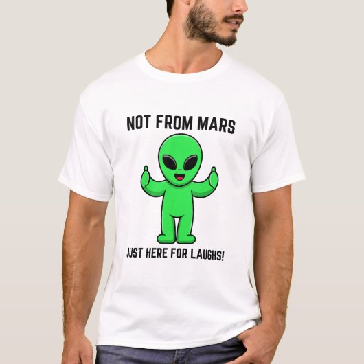 kuriose Alien-Zitate T-Shirt (Vorderseite)