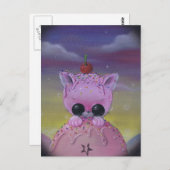 kuriose Postkarte (Vorne/Hinten)