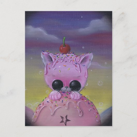 kuriose Postkarte (Vorderseite)