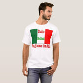 kurioser Goldfußball T-Shirt (Vorne ganz)