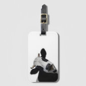 Kurioser Kuhhalter Gepäckanhänger (Vorderseite Vertikal)