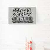 kurioses totes Frühstück Halloween Wortkunst Banner (InSitu)