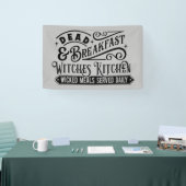 kurioses totes Frühstück Halloween Wortkunst Banner (Messe)