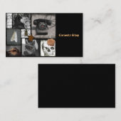 Kuriositäten Visitenkarte (Vorne/Hinten)