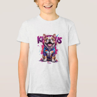 Kurious Manga Dog Tri-Blend Shirt