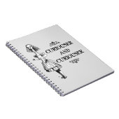 Kuriouser und Kuriouser Notizblock (Rechte Seite)