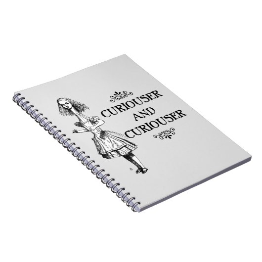 Kuriouser und Kuriouser Notizblock (Rechte Seite)