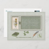 Kuriouser und Kuriouser-Postkarte Postkarte (Vorne/Hinten)