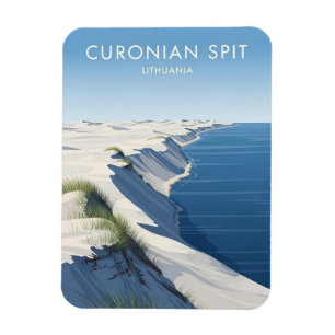 Kurische Nehrung Litauen Reise Magnet