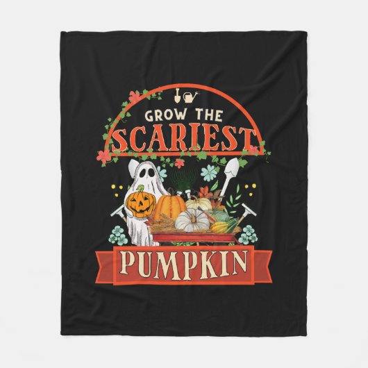 Kürkin-Bauer Halloween Fleecedecke (Vorderseite)