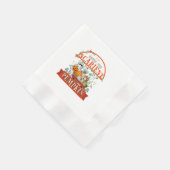 Kürkin-Bauer Halloween Serviette (Ecke)