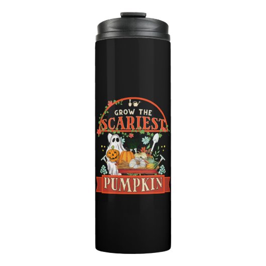 Kürkin-Bauer Halloween Thermosbecher (Vorderseite)