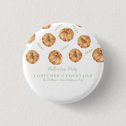 Kürkin Halloween Button (Vorderseite)