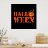 Kürkin Halloween Poster (Küche)