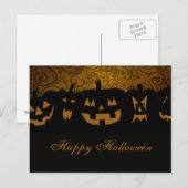 Kürkin Halloween Postkarte (Vorne/Hinten)