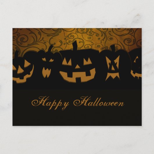 Kürkin Halloween Postkarte (Vorderseite)