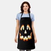 Kürkin Halloween Schürze (Getragen)