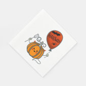 Kürkin Halloween Serviette (Ecke)