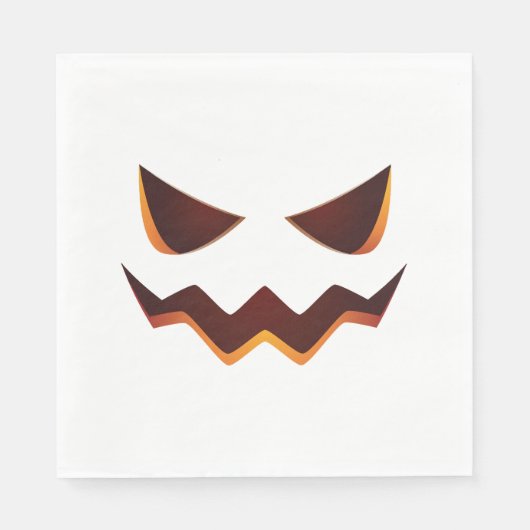 Kürkin Halloween Serviette (Vorderseite)