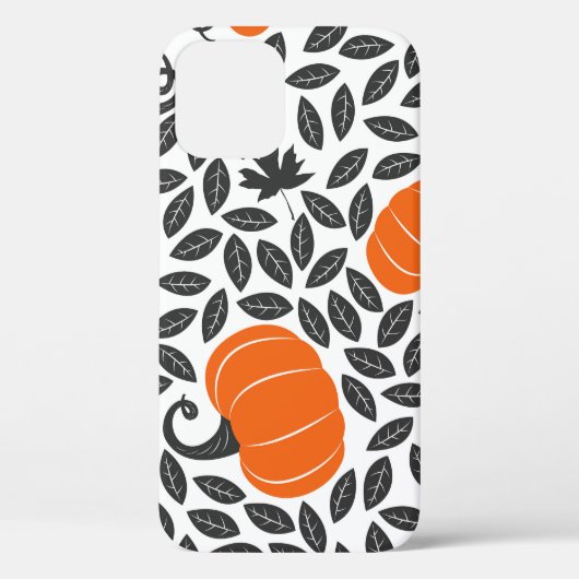 Kürme, Blätter: niedliches Herbstmuster. Case-Mate iPhone Hülle (Rückseite)