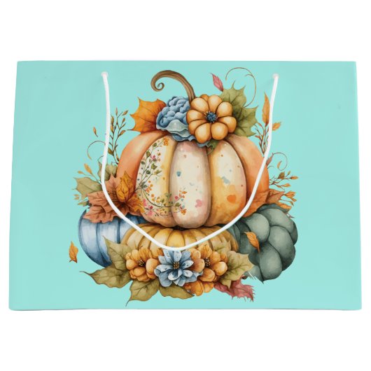 Kürme im Herbst Große Geschenktüte (Vorderseite)