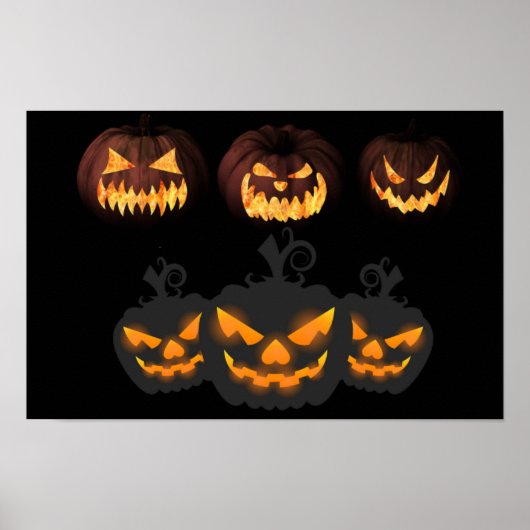 Kürme zu Halloween. Poster (Vorne)