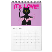 Kuro Catto 2026 Calendar Kalender (Feb 2027)