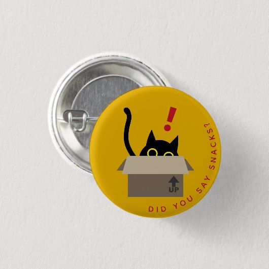 Kuro Catto Abzeichen - Überraschung Inside! Button (Vorne & Hinten)