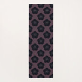 KURO UME - Bold-Bordeaux Yogamatte (Rückseite)