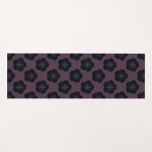 KURO UME - Bold-Bordeaux Yogamatte (Vorderseite (Horizontal))