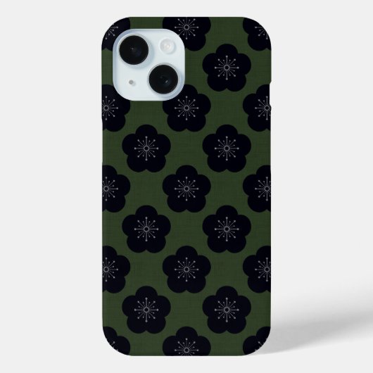 KURO UME - Bold-Khaki Case-Mate iPhone Hülle (Rückseite)