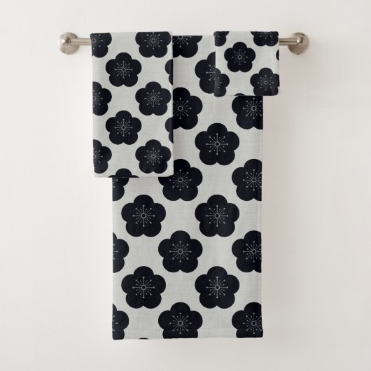 KURO UME - Bold-White Badhandtuch Set (Insitu)